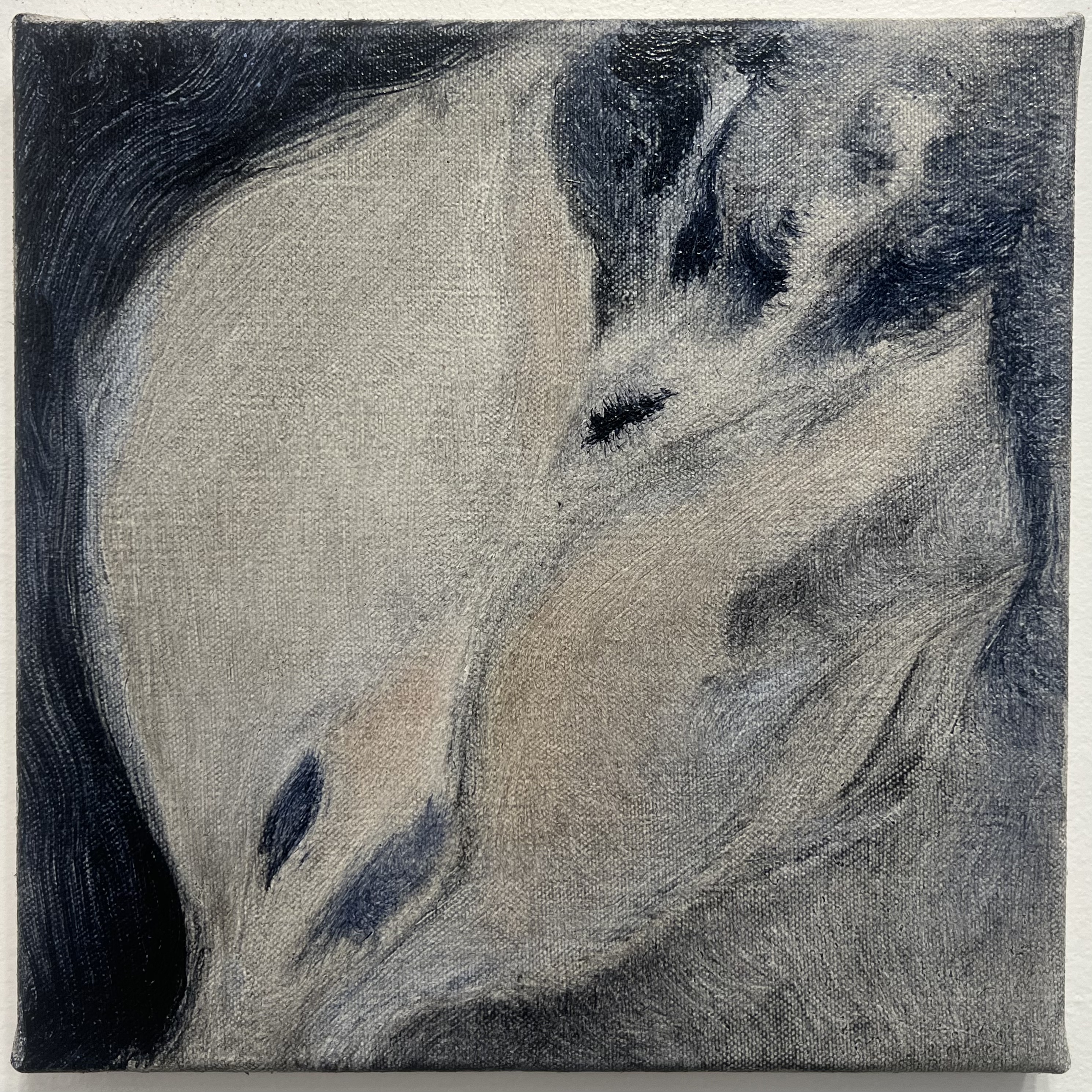 Moon Flower, oil on canvas, 10