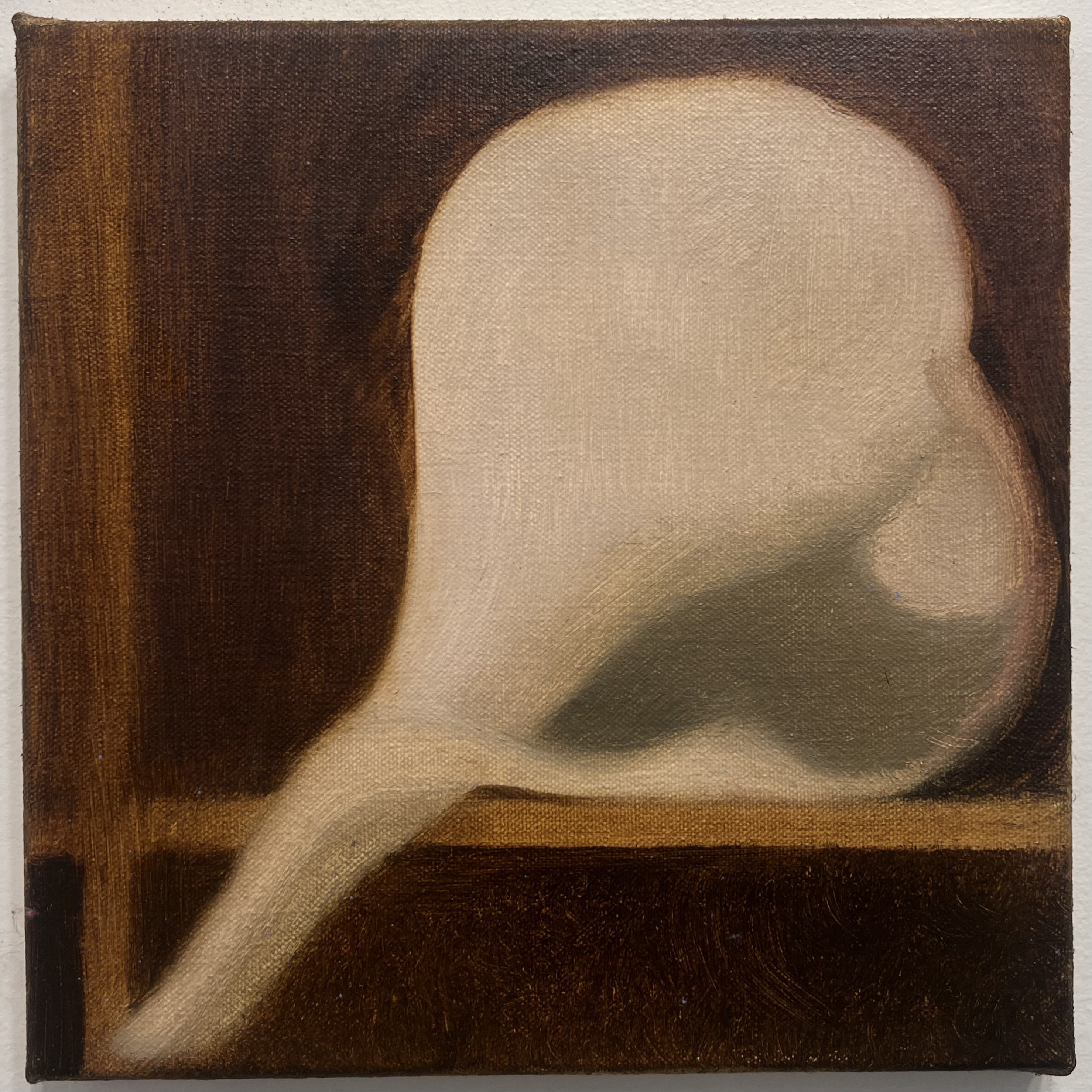 Shelved Whelk, oil on canvas, 10