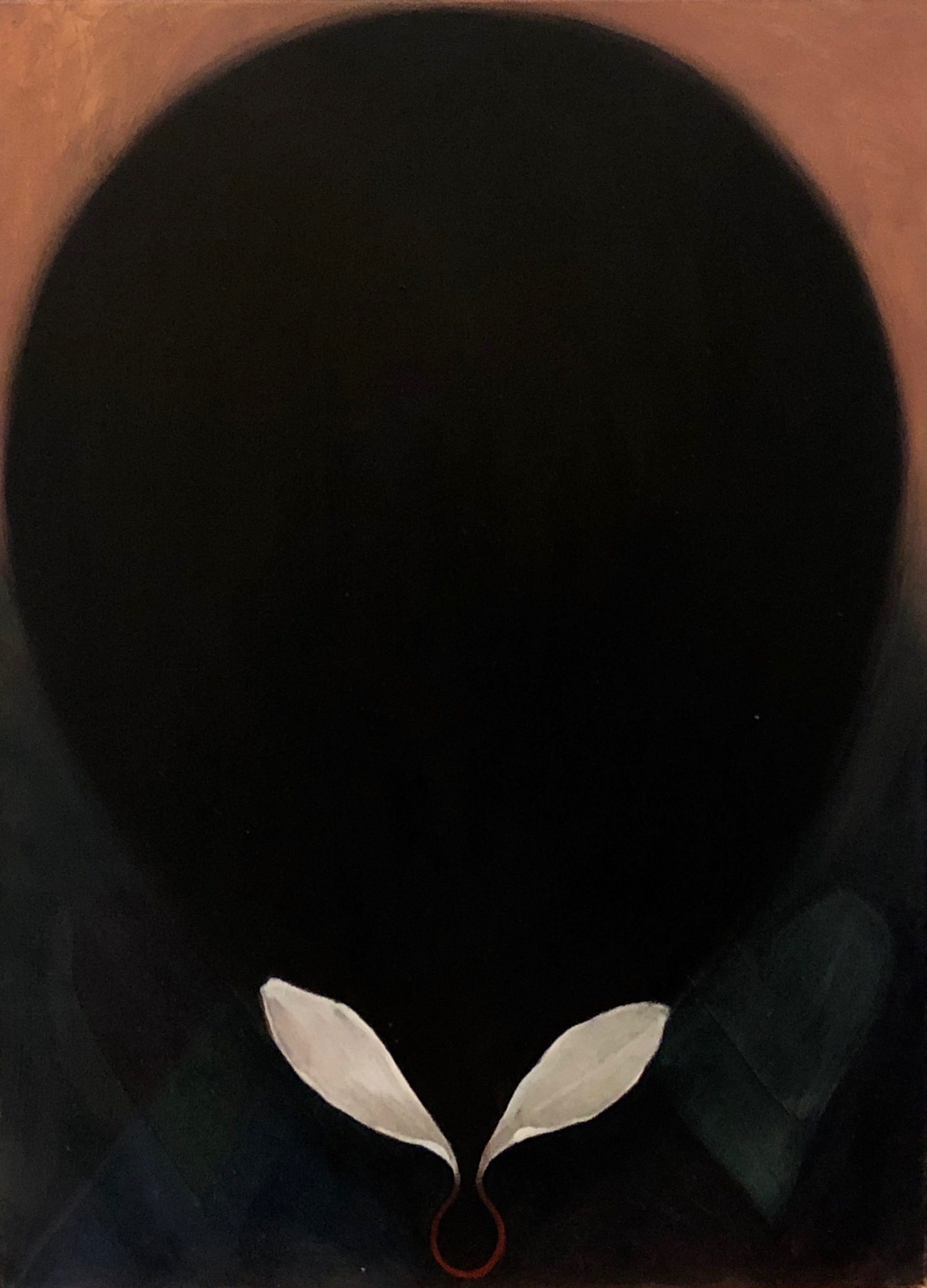 Petalfold, oil on canvas, 18”x24”, 2020