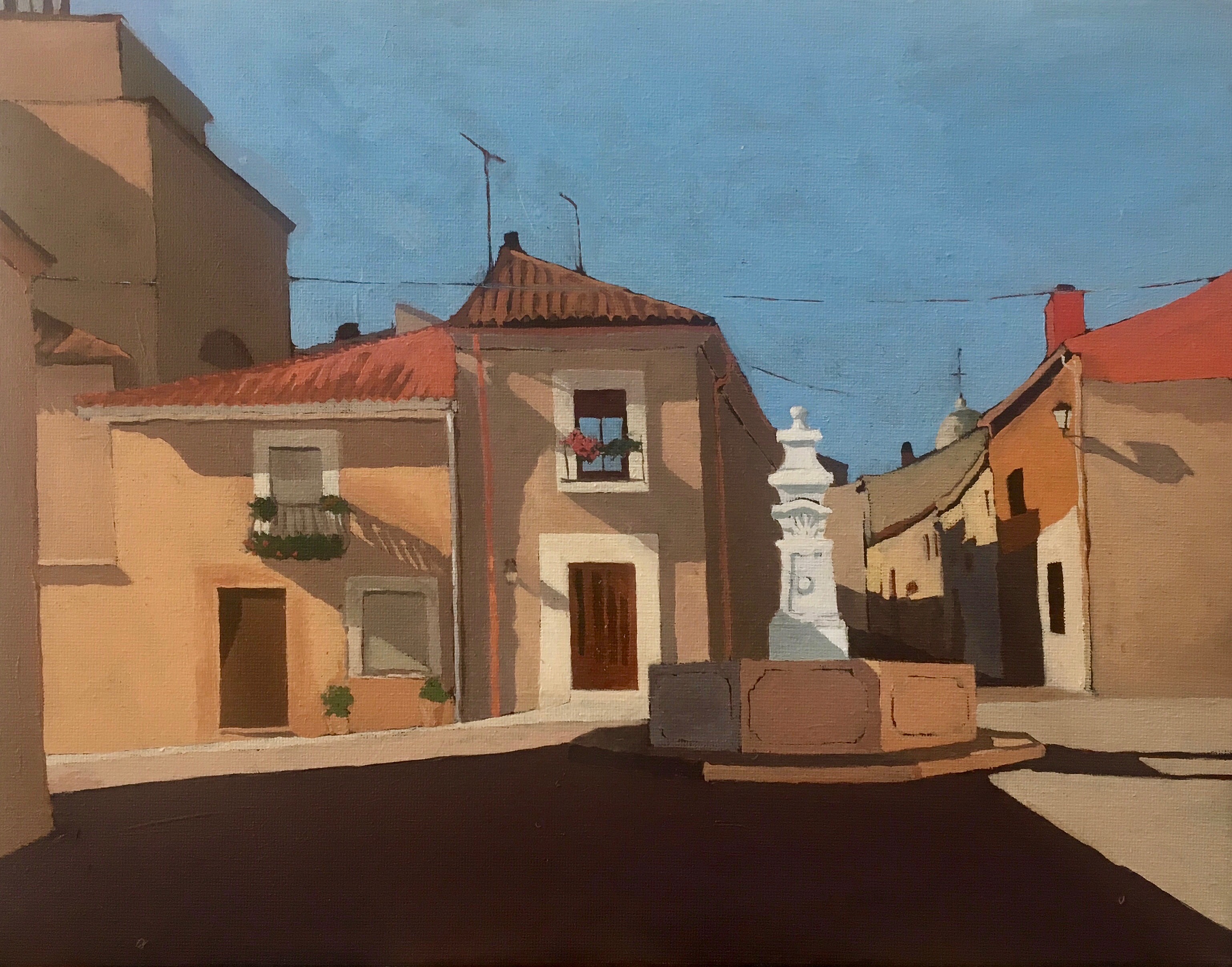 Tardajos, oil on canvas, 10”x12”, 2018